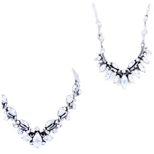 Delicate Silver Necklace PNG Ahl63 PNG