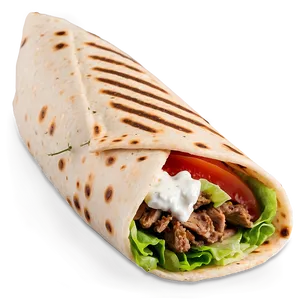 Delicious Gyro Wrap Png 15 PNG image