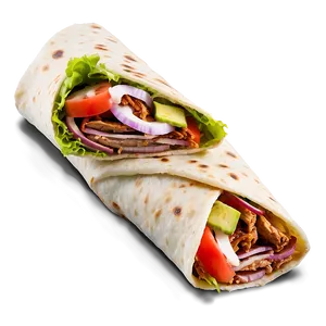 Delicious Gyro Wrap Png 37 PNG image