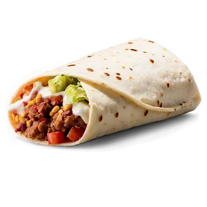 Delicious Mexican Burrito PNG Mwe89 PNG