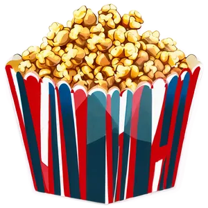 Delicious Popcorn Kernel PNG 06292024