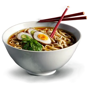 Delicious Ramen Bowl PNG 05242024