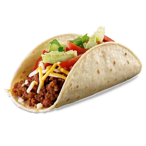 Delicious Taco Png Jdr91 PNG image