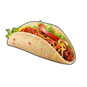 Delicious Taco Png Pry PNG image
