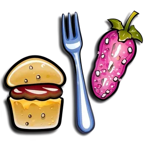 Delightful Food Designs PNG Kiv36 PNG