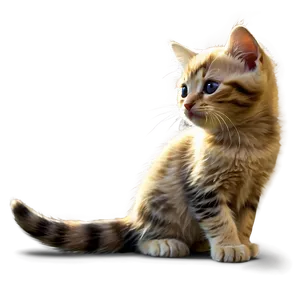 Delightful Kitten Tail Png Equ PNG image