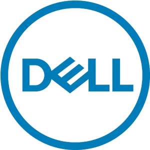 Dell Logo Blue Background