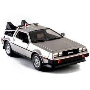 Delorean Collectible Miniature Model Png Pqi78 PNG image