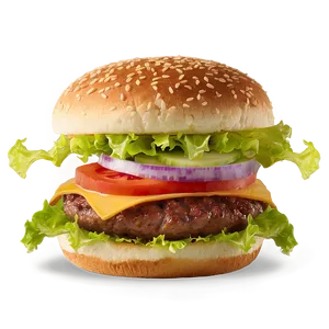 Deluxe Cheeseburger Special Png 83 PNG image