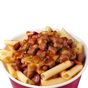 Deluxe Poutine With Sausage PNG 06252024