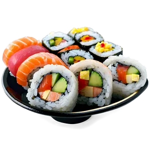 Deluxe Sushi Combo PNG Gwt78