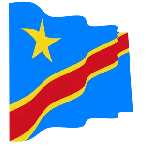 Democratic Republicof Congo Flag Graphic PNG image