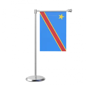 Democratic Republicof Congo Flagon Stand PNG image