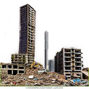 Demolished Urban Area PNG Crm59 PNG