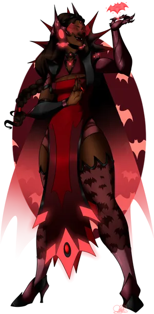 Demon Symmetra Overwatch Art PNG image