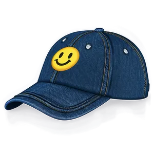 Denim Cap Emoji PNG Bte44 PNG