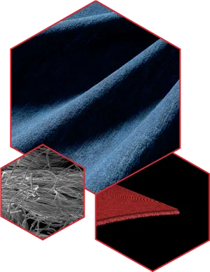 Denim Fabric Closeup Textures PNG image