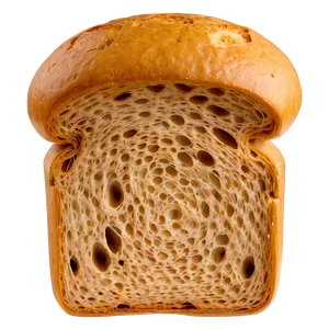 Dense Bread Slice PNG 1