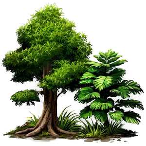 Dense Forest Bush Png 68 PNG image