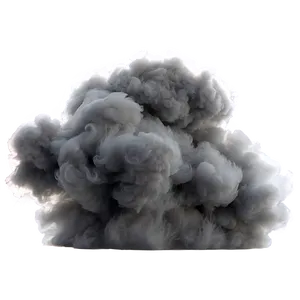 Dense Grey Smoke PNG Ceh