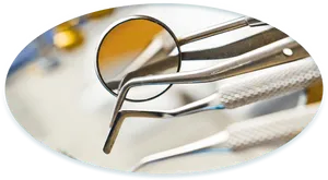 Dental Instruments Closeup PNG image