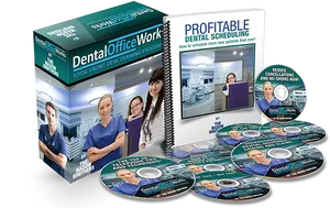 Dental Office Work_ Training Program_ Set PNG image