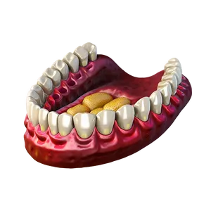 Dental Plaque Visualization Png 06262024 PNG image