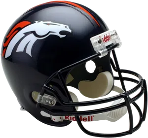 Denver Broncos Football Helmet PNG image
