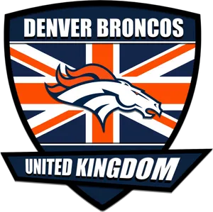 Denver Broncos U K Shield Logo PNG image