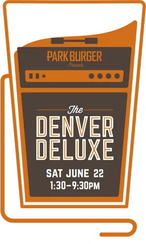 Denver Deluxe Music Festival Poster2019 PNG image