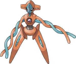 Deoxys Pokemon Artwork