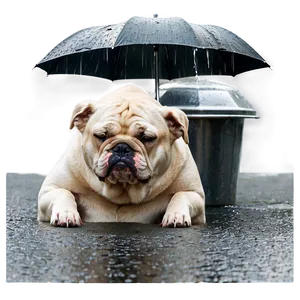 Depressed Dog In Rain Png 53 PNG image