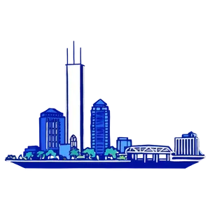 Des Moines Skyline Png Fji PNG image