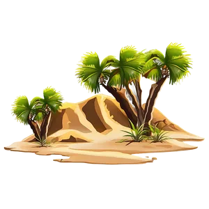 Desert Adventure Landscape Png 12 PNG image