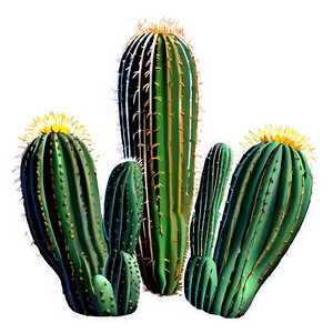 Desert Cactus Png 05032024 PNG image