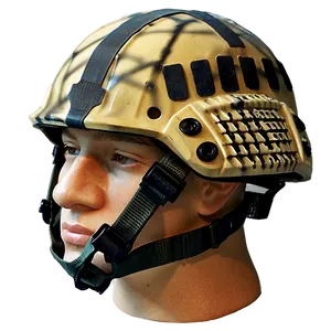 Desert Camo Combat Helmet PNG Bpv51 PNG