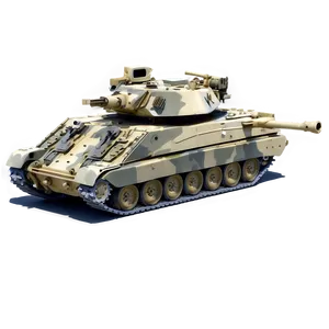 Desert Camouflage Tank Png 48 PNG image