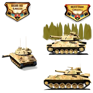 Desert Camouflage Tank Png Lel PNG image
