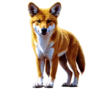 Desert Dingo Artwork PNG Ajb34 PNG