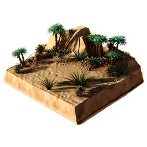 Desert Mesa Scenery PNG Tgv49 PNG