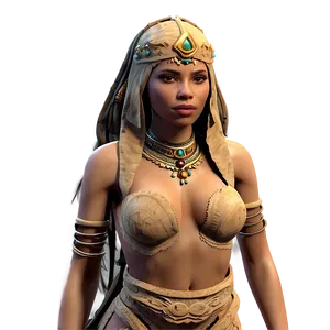 Desert Mirage Goddess PNG 41