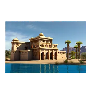 Desert Mirage Palace Png Fxi PNG image