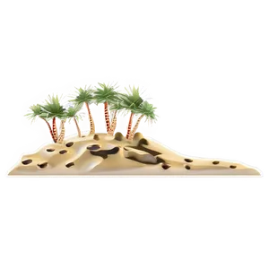 Desert Mirage Scene PNG 60 PNG