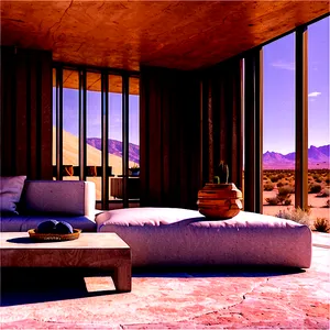 Desert Modern Home PNG Xjw61