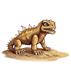 Desert Sand Monster PNG Jap