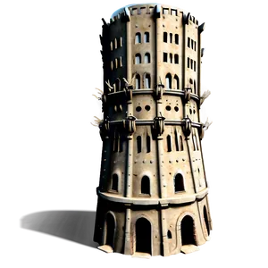 Desert Tower PNG 3 PNG