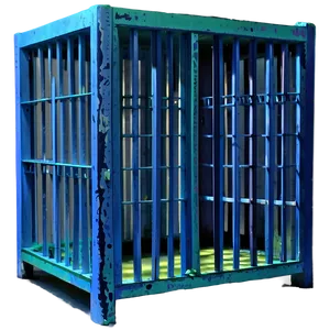 Deserted Prison Cell PNG 06202024