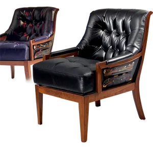 Designer Accent Armchair PNG Vtp
