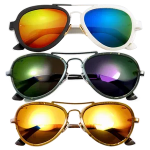 Designer Aviator Sunglasses Png 14 PNG image