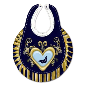 Designer Baby Bib PNG 06292024